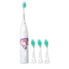 Spazzolino da denti happybrush eco vibe kids agnes +3 elettrico bianco