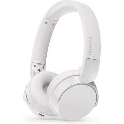 Cuffie philips wireless/bluetooth tah4209wt/00 bass+ e bianco [tah4209wt/00]