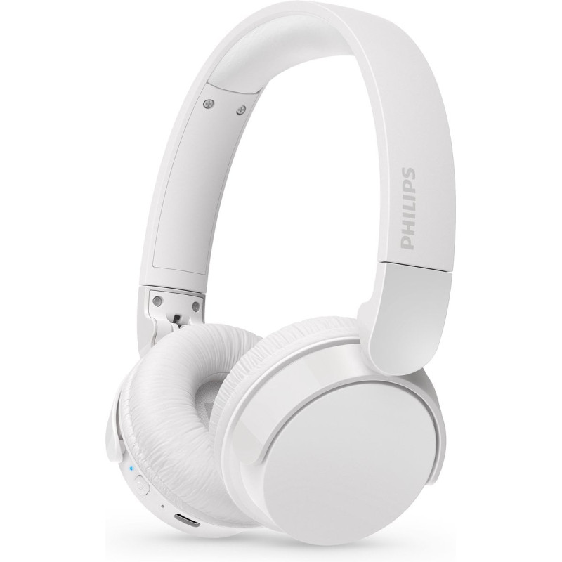 Cuffie philips wireless/bluetooth tah4209wt/00 bass+ e bianco [tah4209wt/00]