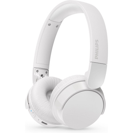 Cuffie philips wireless/bluetooth tah4209wt/00 bass+ e bianco [tah4209wt/00]
