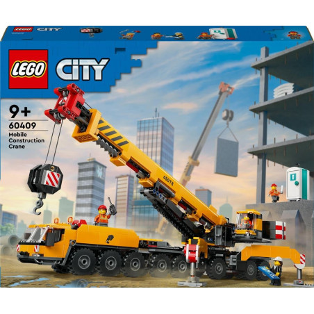 Lego gru mobile da cantiere gialla 1116pz [60409]