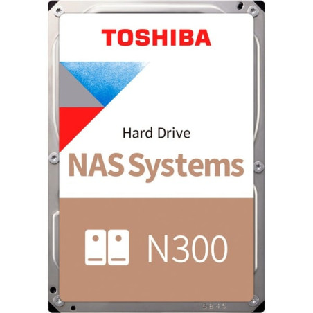 Hard disk 3,5 20tb toshiba n300 seriale ata [hdwg62auzsva]