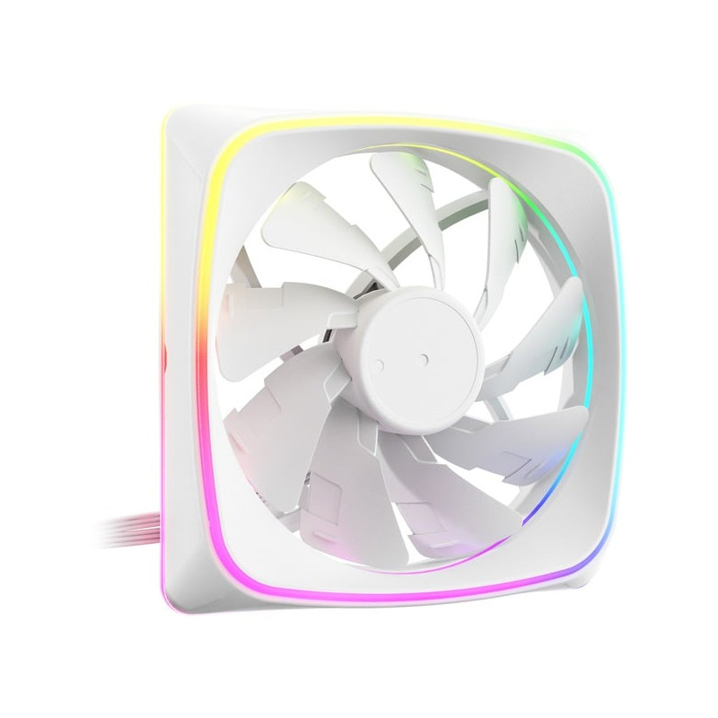 Ventola 120x120mm sharkoon shark luci bianco [4044951041961]