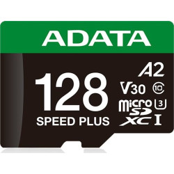 128gb scheda di memoria adata speed plus microsdxc uhs-i u3 classe