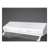 Cappa familiare smeg ksec61be3 con frontalino a vista 400 m3/h/133w/60cm/classe