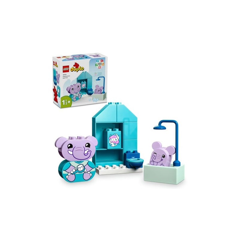 Lego duplo routine quotidiane ora del bagno multicolore 15pz [10413]
