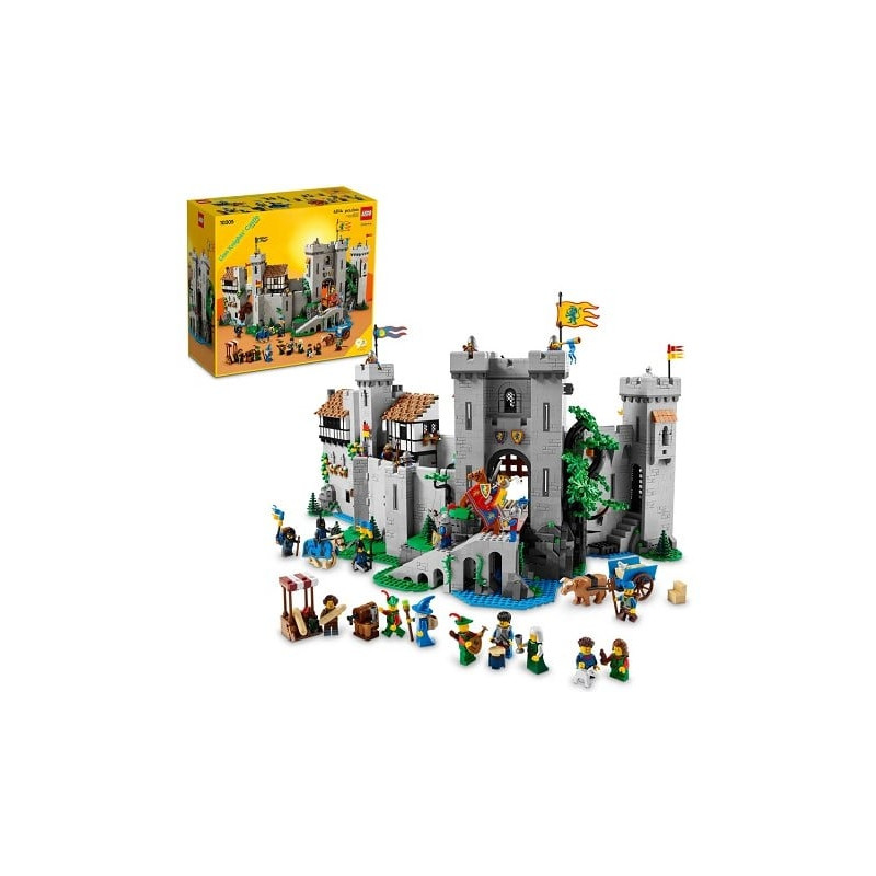 Lego icons castello dei cavalieri del leone multicolore 4392pz [10305]