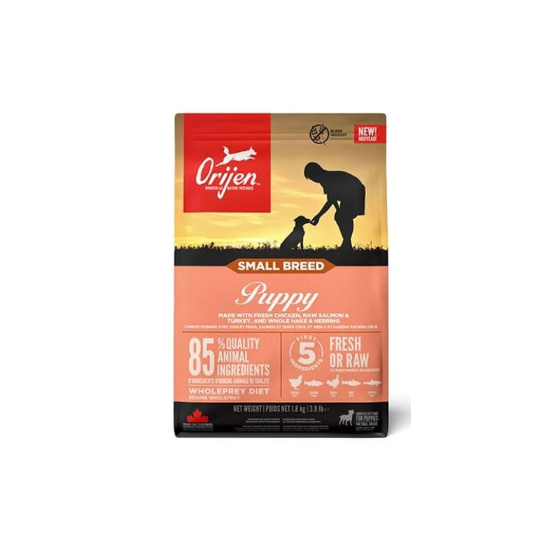 Cibo secco orijen per cani cucciolo di piccola taglia 1.8kg