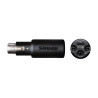 Interfaccia audio shure mvx2u per qualsiasi microfono xlr nero [mvx2u]