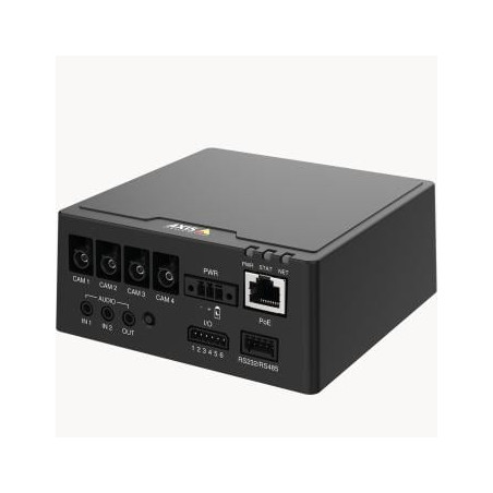 Unita' base axis f9114 per videosorveglianza 4 canali nero [01991-001]