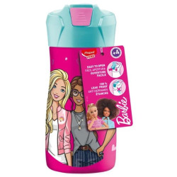 Borraccia maped barbie 871297 430ml in acciaio inossidabile rosa
