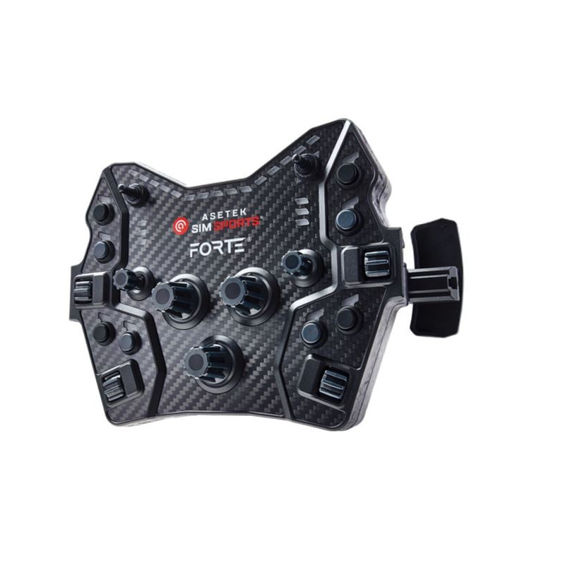 Pulsantiera asetek simsports forte gt button box per corone di volanti