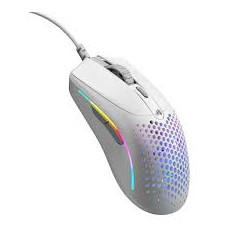 Mouse glorious model o 2 mini cablato ottico 6 tasti 26000dpi bianco