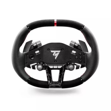Volante thrustmaster hypecar wheel addon per ps5/ps4 da gioco nero/argento
