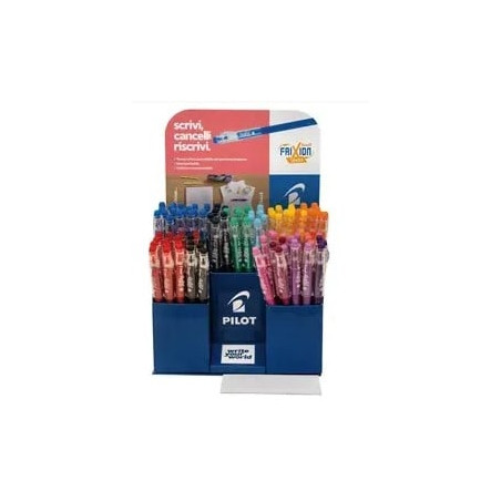 Penna sfera frixionball pilot 0.7mm multicolore 72pz [009749]