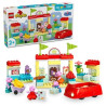 Gioco da costruzione lego duplo supermercato peppa pig multicolore