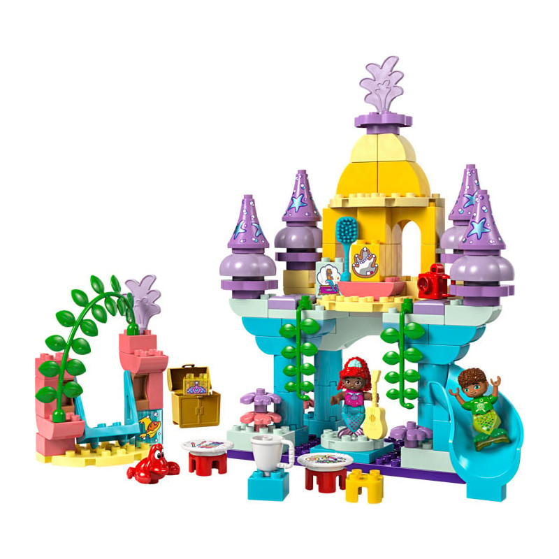 Lego duplo - magico palazzo sottomarino di ariel 116pz [10435]