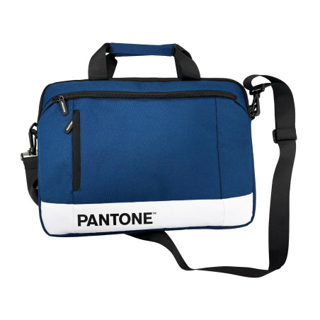 Borsa notebook pantone messaggio blu marino [pt-bpc002n]