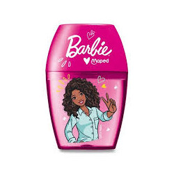 Temperamatite con riserva maped barbie 40x20x60mm/1 foro/rosa [034023]