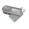 Pen drive 128gb emtec dual usb-a 3.2 a usb-c [ecmmd128gd283]