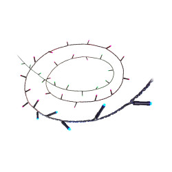 Stringa di luci intelligenti led philips wiz fairy light wi-fi