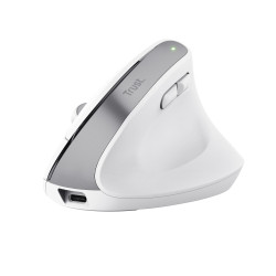 Mouse trust bayo+ 25399 ottico ergonomico dx rf wireless/bluetooth