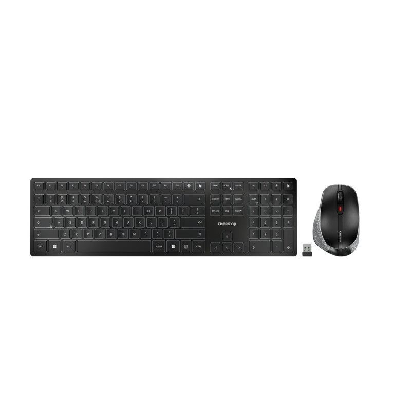 Tastiera cherry dw 9500 slim meccanica wireless/bluetooth qwerty