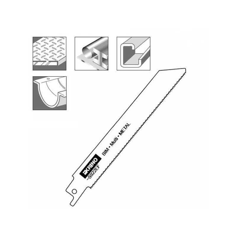 Accessorio per sega krino 23810100 lama sega gattuccio 150mm 2pz
