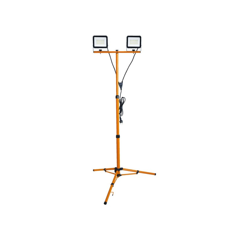 Proiettore led syntesy work w60 11926 2x 30w 3000lm con supporto