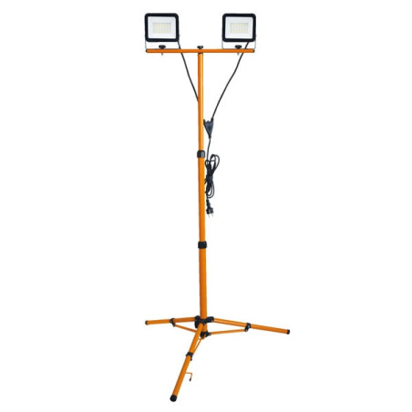 Proiettore led syntesy work w60 11926 2x 30w 3000lm con supporto