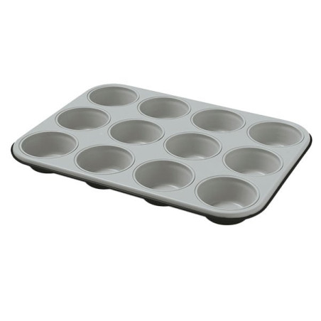 Stampo muffin ballarini 1011792 12 posti grigio chiaro [1011792]
