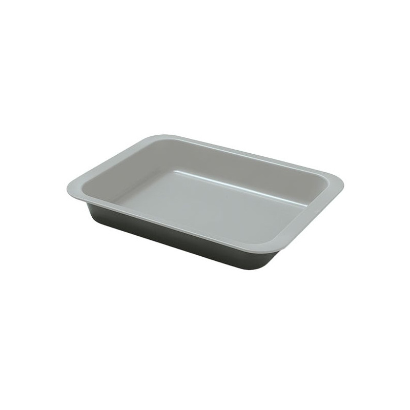 Teglia ballarini 1011787 rettangolare alta 22x28cm grigio chiaro