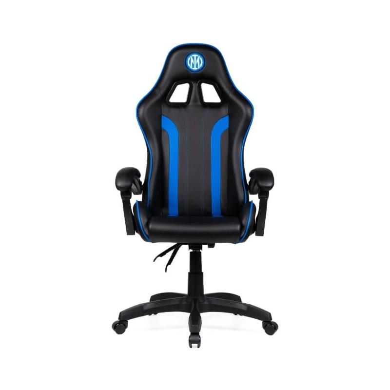 Sedia da gioco qubick inter snake max 150kg nero/blu [sgpn0001]