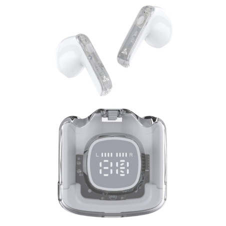 Auricolari sbox eb-tws148 wireless bluetooth con microfono bianco