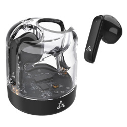 Auricolari sbox eb-tws12 wireless bluetooth con microfono nero