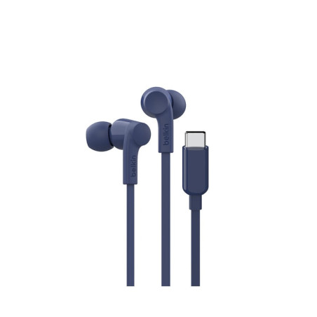 Auricolari belkin soundform cablato tipo-c blu [g3h0002hqblv2]