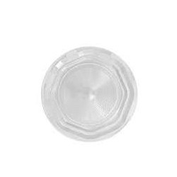 Piatto fondi dopla re-usable polistirene bianco 50pz [12510]