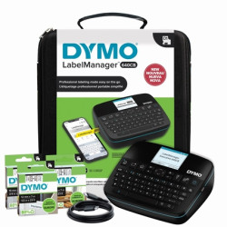 Etichettatrice dymo labelmanager executive 640 cb nero [2202105]
