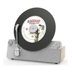 Giradischi lenco lsa-071si verticale bluetooth argento [lsa-071si]