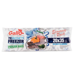 Rotolo sacchetti gallo per freezer 40x50cm trasparente 30pz [210]