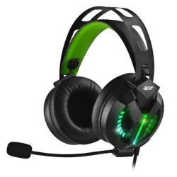 Cuffie gaming acer colossal gh1200 con microfono wired nero [colossal-gh1200]