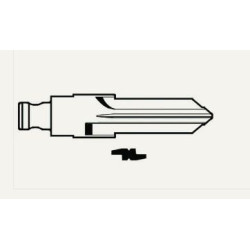 Inserto chiave auto vac102ch radiocomando [cvac102ch-20y]