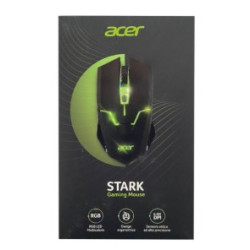 Mouse acer wired usb 6400dpi nero [stark-gm1200]