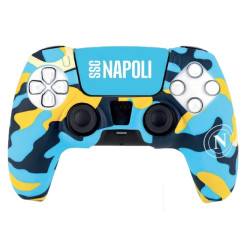 Custodia controller qubick skin ssc napoli per ps5 silicone multicolore