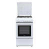 Cucina a gas de longhi dl554gw 4 fuochi/50x50/69l/a/bianco [dl554gw]