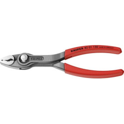 Pinza frontale knipex twingrip 150mm rosso [82 01 150]