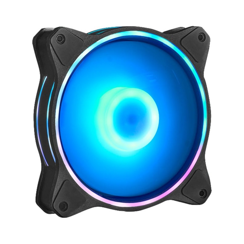 Ventola 120x120 chieftec 120mm bianco/nero [zf-1225rgb]