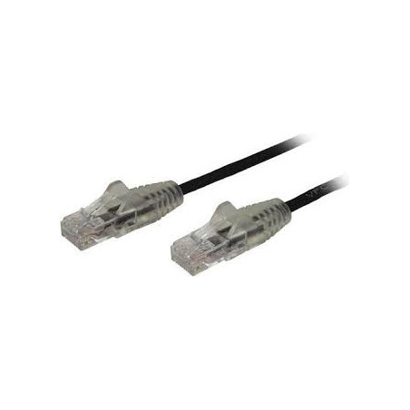 Cavo di rete startech.com cat6 antigroviglio 2.5m nero [n6pat250cmbks]