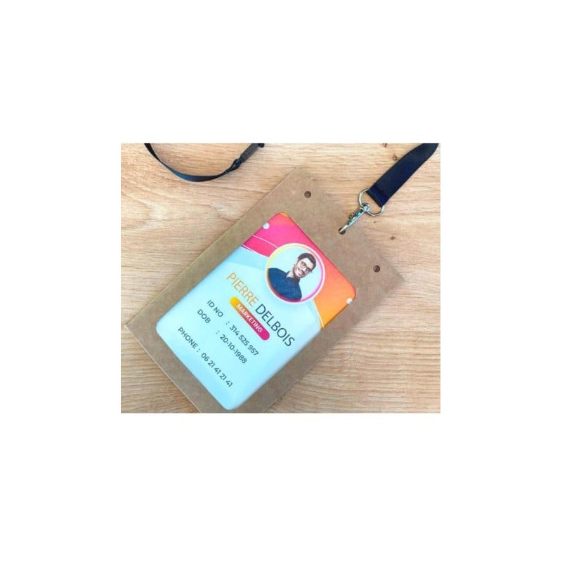 Porta-badge avery cf50 a6 cartoncino [4839xl]