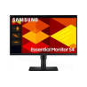Monitor led 24" samsung essential s4 full hd classe c nero [ls24d400gauxen]